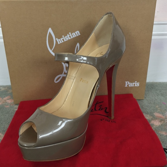 Christian Louboutin Shoes - Christian Louboutin Oyster platform Mary Jane 38.5